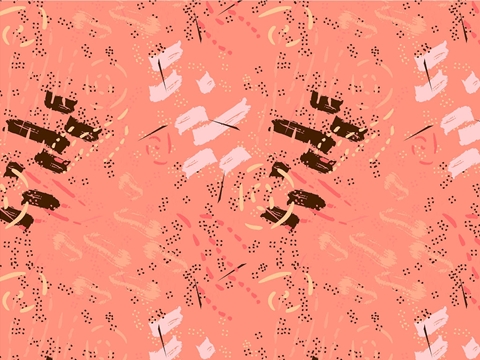 Rwraps™ Pink Abstract Print Vinyl Wrap Film - Ah Miss