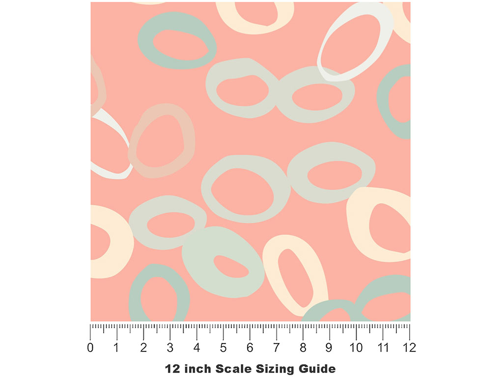 My Lady Abstract Vinyl Film Pattern Size 12 inch Scale