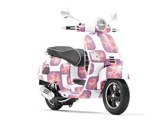 Beautiful Ones Abstract Vespa Scooter Wrap Film