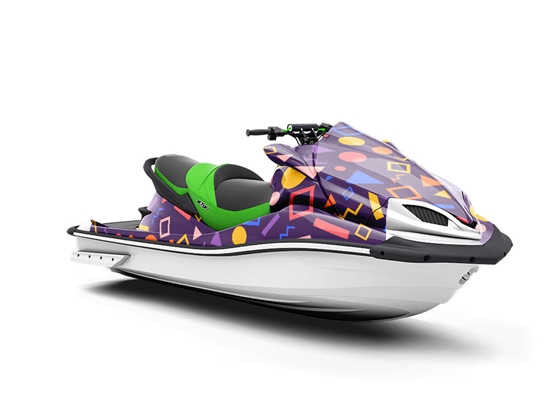 Being Young Abstract Jet Ski Vinyl Customized Wrap