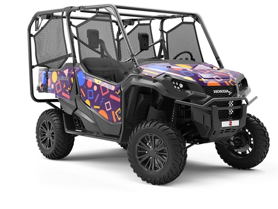 Being Young Abstract Utility Vehicle Vinyl Wrap