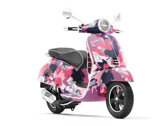 Bratty Backtalk Abstract Vespa Scooter Wrap Film