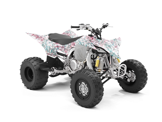 Captured  Abstract ATV Wrapping Vinyl