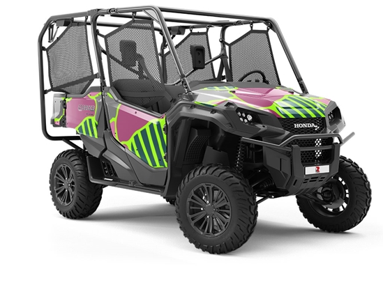 Carried Away Abstract Utility Vehicle Vinyl Wrap