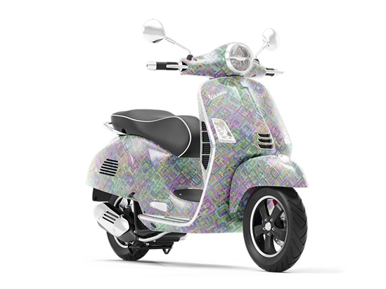 Carte Blanche Abstract Vespa Scooter Wrap Film