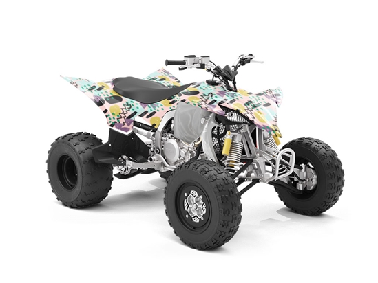 Cheshire Smile Abstract ATV Wrapping Vinyl