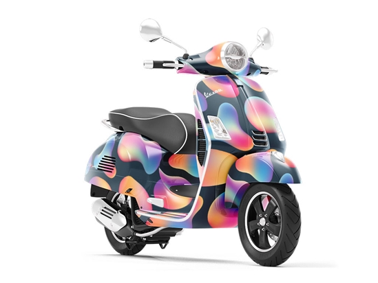 Cybertronic Separation Abstract Vespa Scooter Wrap Film