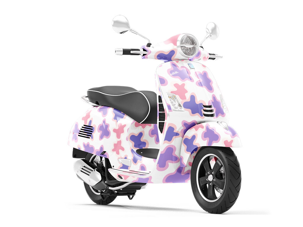 Dancing Type Abstract Vespa Scooter Wrap Film