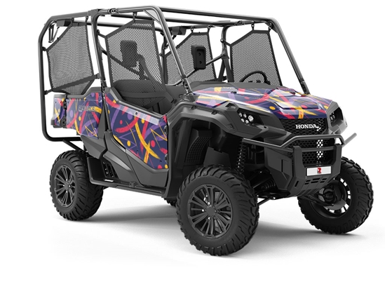 Deep Wilds Abstract Utility Vehicle Vinyl Wrap