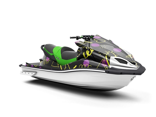 Inside Out Abstract Jet Ski Vinyl Customized Wrap