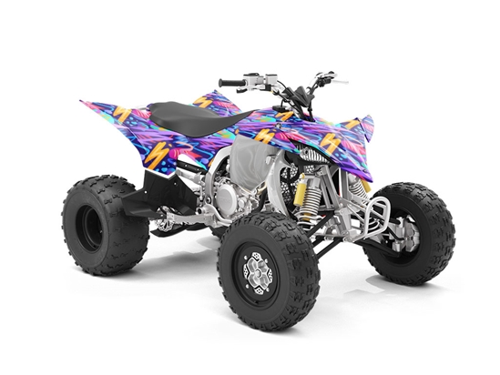 Serious Competition Abstract ATV Wrapping Vinyl