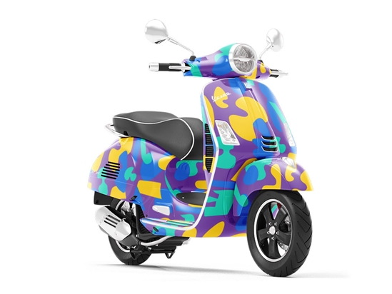 The Murex Abstract Vespa Scooter Wrap Film