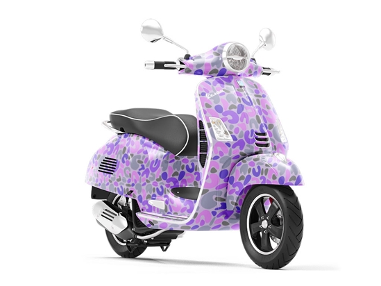 The Revolution Abstract Vespa Scooter Wrap Film