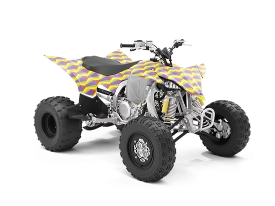Velveteen Waves Abstract ATV Wrapping Vinyl