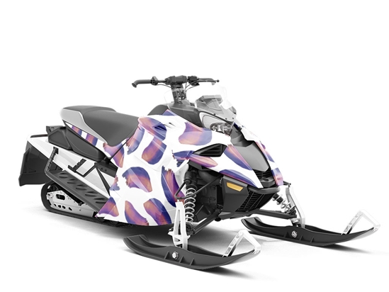 Wicked Stepmother Abstract Custom Wrapped Snowmobile
