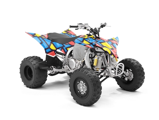 Basic Geometry Abstract ATV Wrapping Vinyl