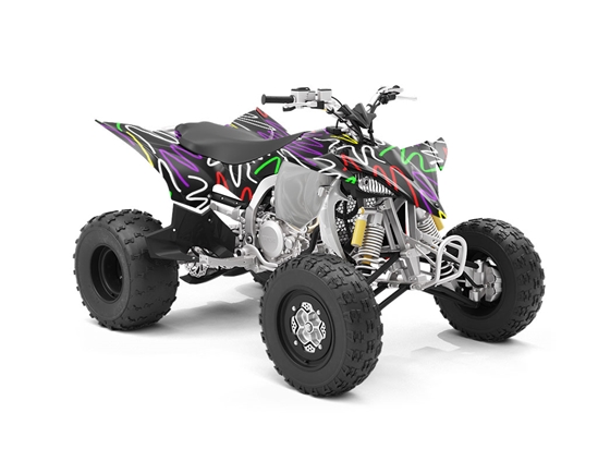 Bonne Nuit Abstract ATV Wrapping Vinyl