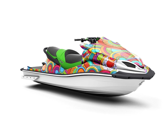 Dont Bother Abstract Jet Ski Vinyl Customized Wrap