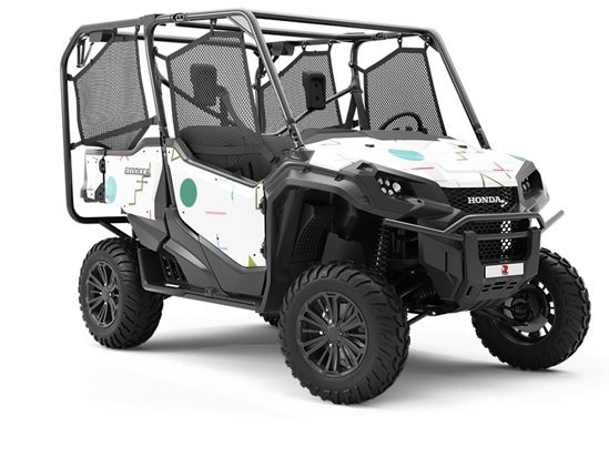 Dress Up Abstract Utility Vehicle Vinyl Wrap