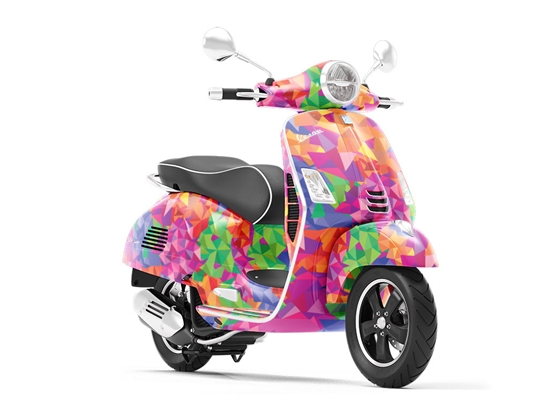 Electric Beast Abstract Vespa Scooter Wrap Film