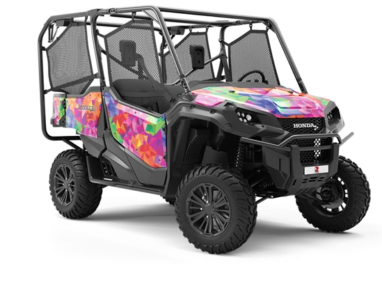 Electric Beast Abstract Utility Vehicle Vinyl Wrap