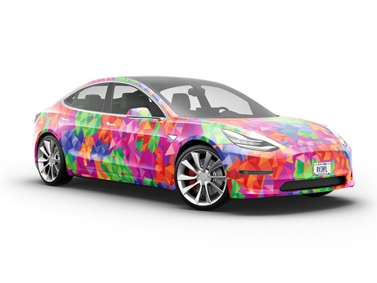 Electric Beast Abstract Vehicle Vinyl Wrap