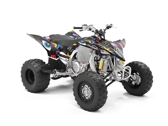 Just Drive Abstract ATV Wrapping Vinyl