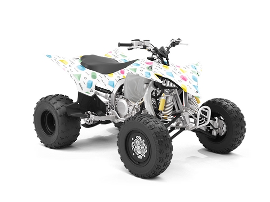 Regained Equilibrium Abstract ATV Wrapping Vinyl