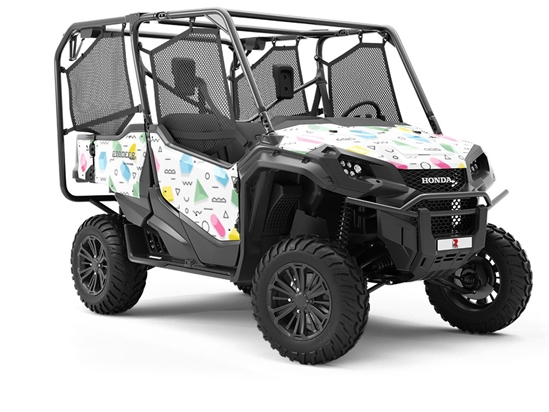 Regained Equilibrium Abstract Utility Vehicle Vinyl Wrap