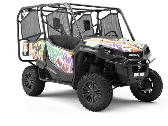 Tall Tales Abstract Utility Vehicle Vinyl Wrap
