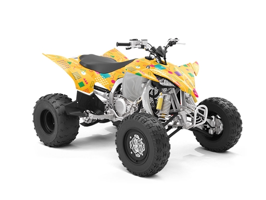 Bright Side Abstract ATV Wrapping Vinyl