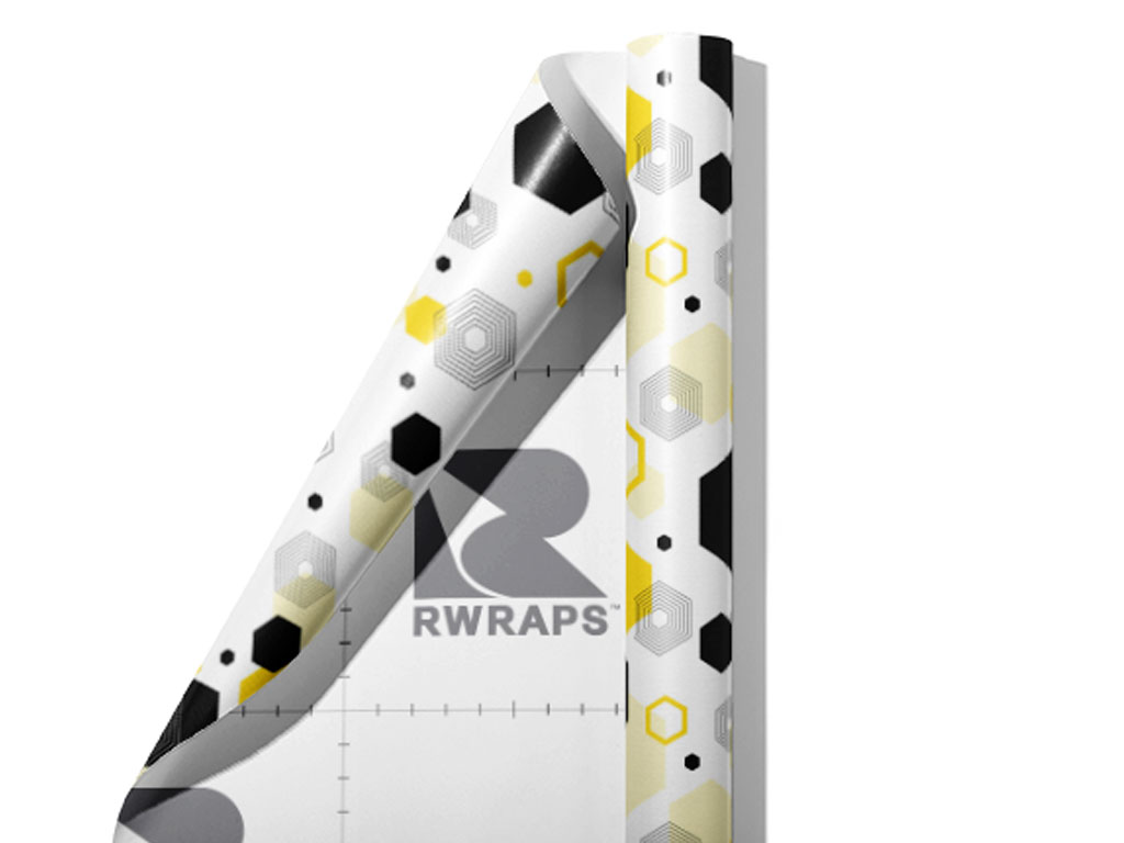 Oh Beehive Abstract Wrap Film Sheets