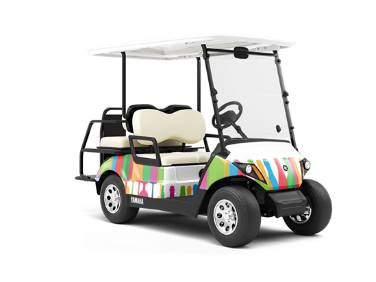 Nose Touch Alcohol Wrapped Golf Cart