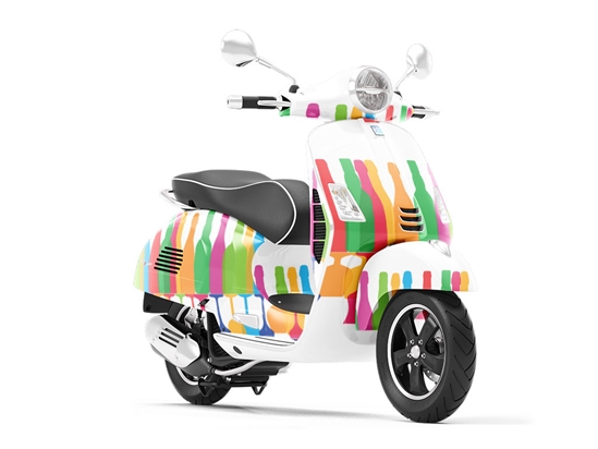 Nose Touch Alcohol Vespa Scooter Wrap Film