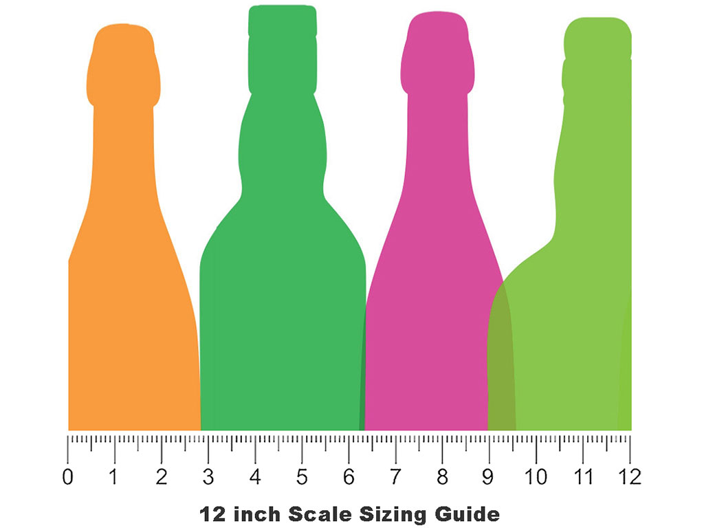 Nose Touch Alcohol Vinyl Film Pattern Size 12 inch Scale