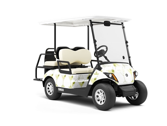 The Rocks Alcohol Wrapped Golf Cart