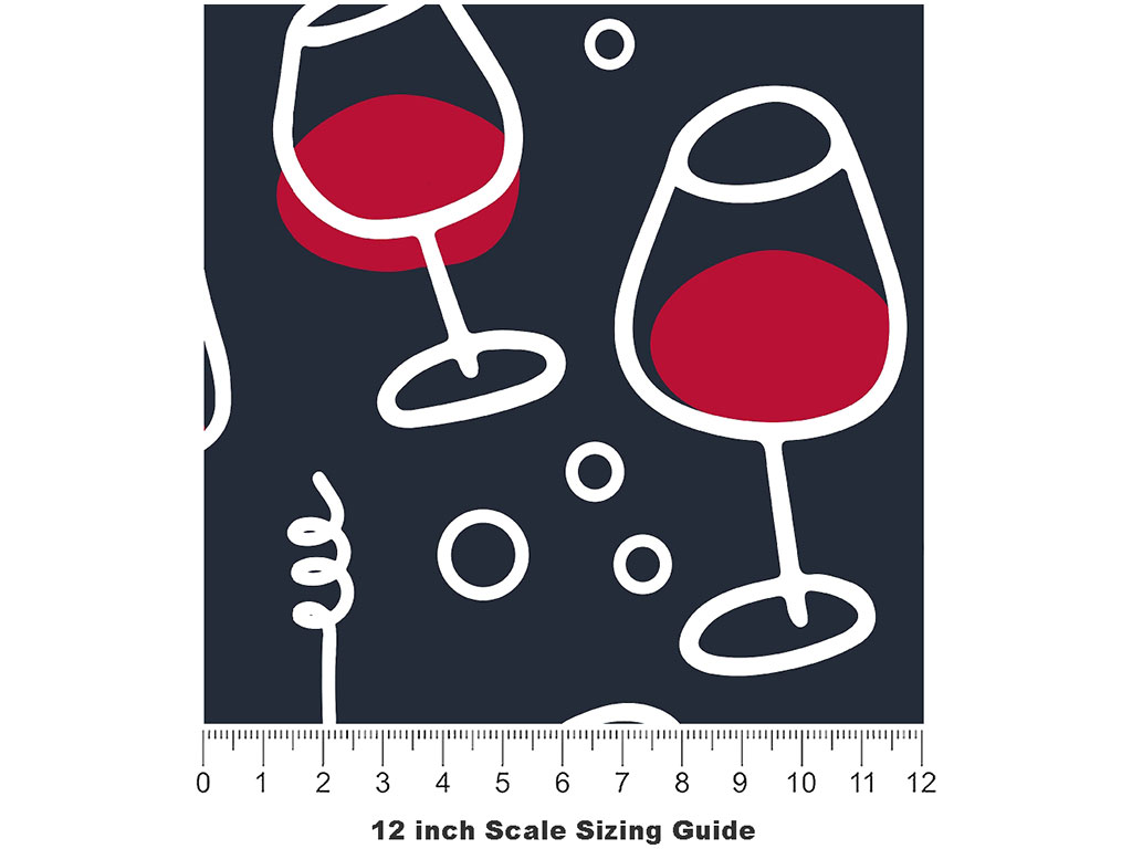 Calling Cabs Alcohol Vinyl Film Pattern Size 12 inch Scale