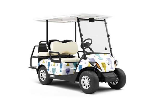 Kings Goblet Alcohol Wrapped Golf Cart
