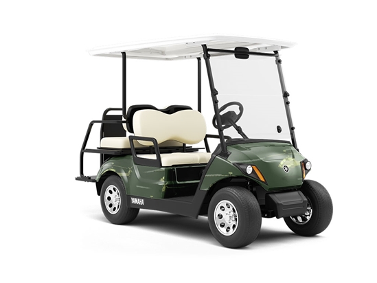 The Copter Americana Wrapped Golf Cart