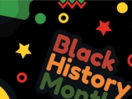 Black History Americana Vinyl Wrap Pattern