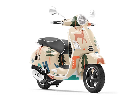 Beehive State Americana Vespa Scooter Wrap Film