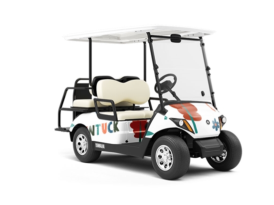 Bluegrass State Americana Wrapped Golf Cart