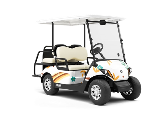Hoosier State Americana Wrapped Golf Cart
