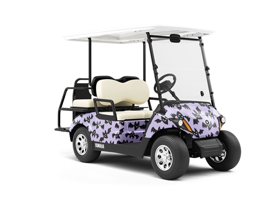 Completely Batty Animal Wrapped Golf Cart
