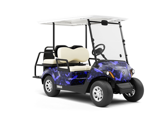 Nocturnal Neighbors Animal Wrapped Golf Cart