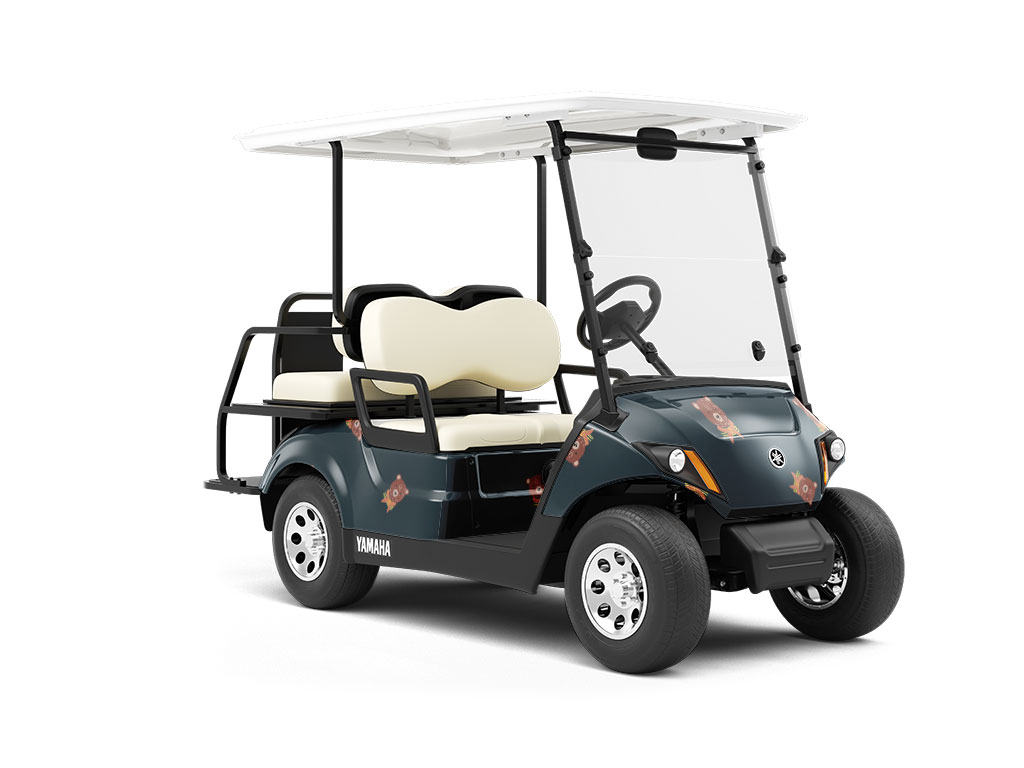 Cub Scout Animal Wrapped Golf Cart
