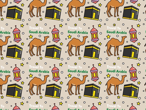 Rwraps™ Camel Print Vinyl Wrap Film - Saudi Citizens