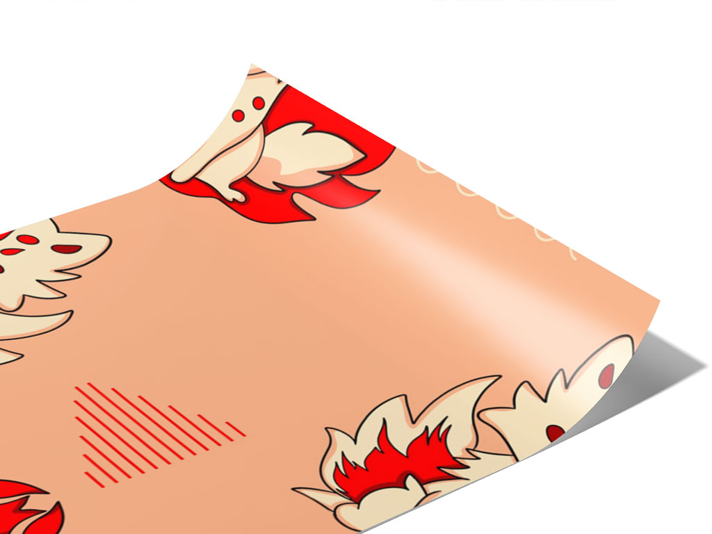 Lovely Kitsune Animal Vinyl Wraps