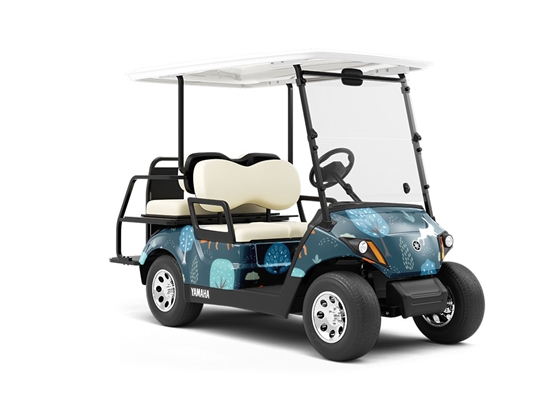 Stalking Prey Animal Wrapped Golf Cart