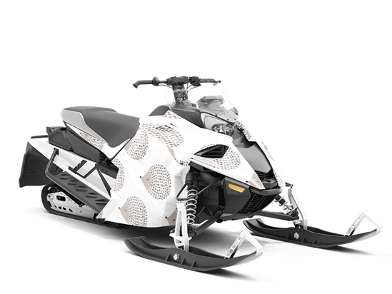 Spiked Love Animal Custom Wrapped Snowmobile